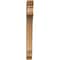 Ekena Millwork Legacy Traditional Smooth Bracket, Western Red Cedar, 3 1/2"W x 22"D x 34"H BKT04X22X34LEC01SWR - alternate 3